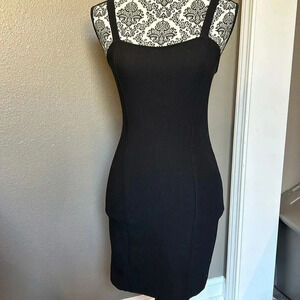 Forever 21 black mini dress spaghetti strap